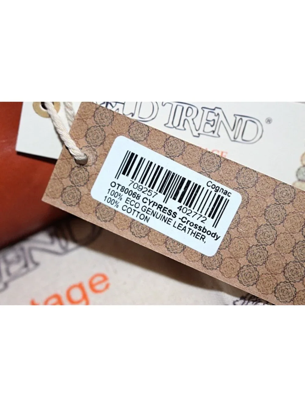 New w/ Tags Old Trend Cypress Crossbody in Cognac (Brown-Orange)